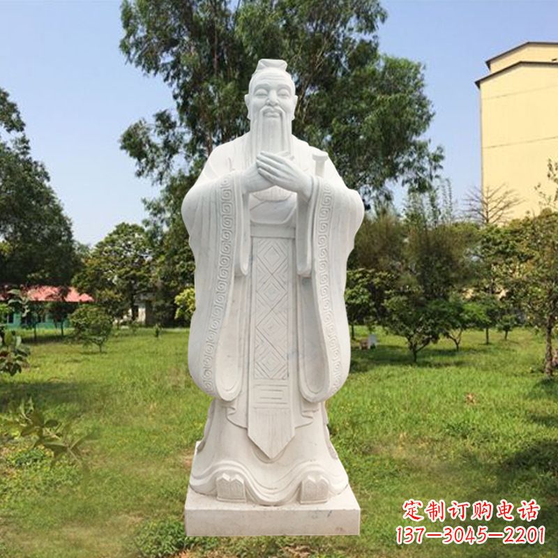 开封精雕细作,欣赏华师孔子雕塑