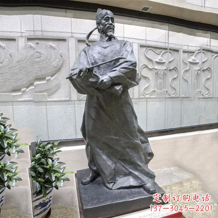 开封铸就历史——吴道子雕塑