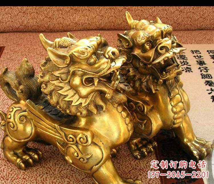 开封超级定制麒麟雕塑,尊享贵族尊贵