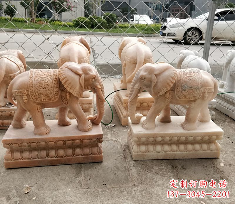 开封品质过硬的石雕大象