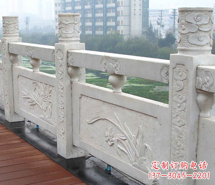 开封精巧雕刻,优质大理石栏板石雕