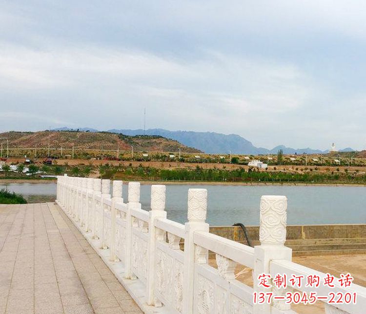 开封高贵大气的石头栏板雕塑