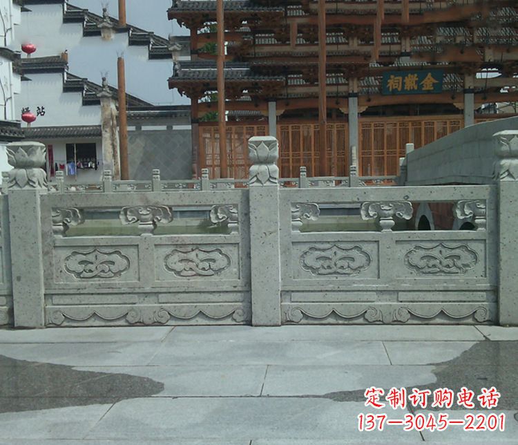 开封欣赏大理石栏板雕塑
