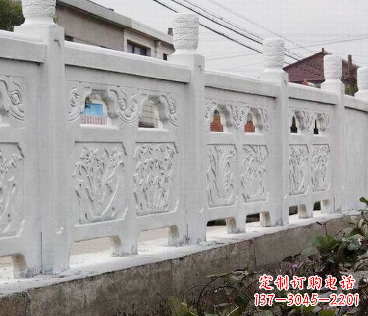 开封优雅大理石栏板雕塑