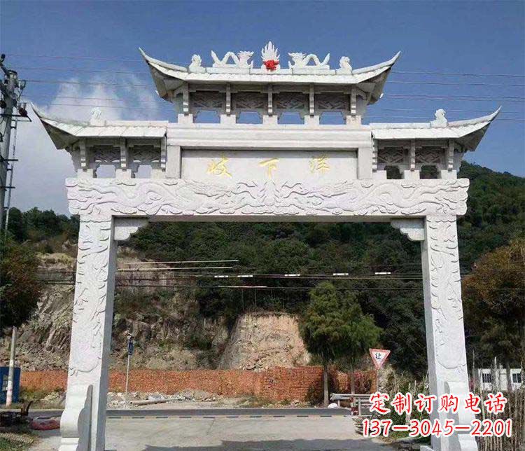 开封中领雕塑是一家专注于牌坊雕塑设计与定制的…