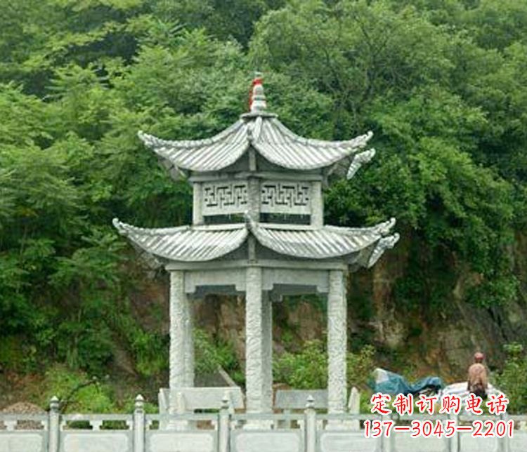 开封中领雕塑|凉亭石雕:让您的景区更加精彩