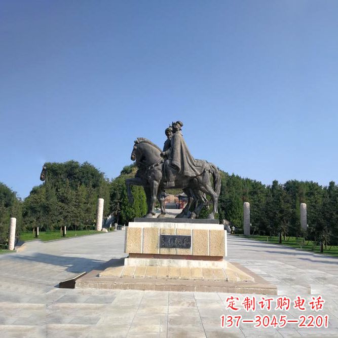 开封王昭君雕塑,象征传承君臣之义