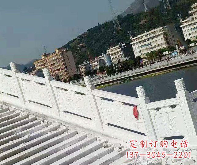 开封山东汉白玉栏板石雕