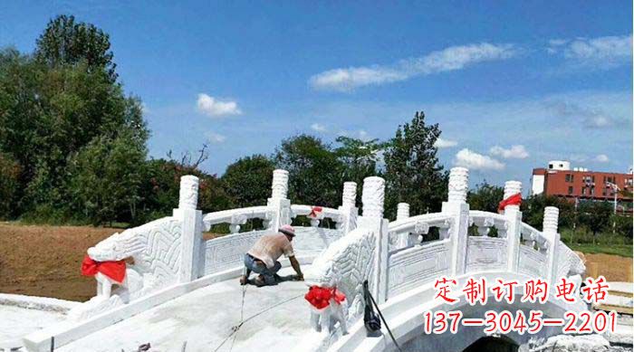 开封标题:领雕塑——最具艺术魅力的汉白玉石雕拱桥