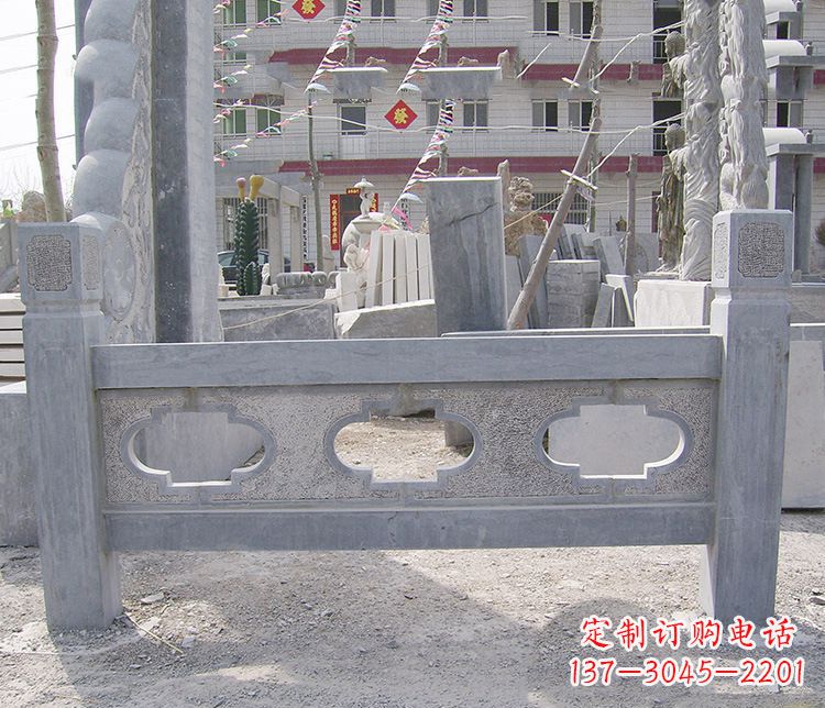 开封仿古栏板石雕——中领雕塑