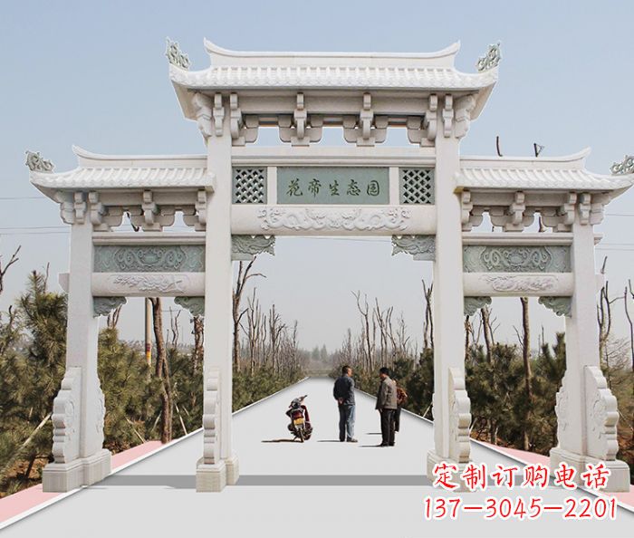 开封精美牌坊雕塑,定制你的独一无二