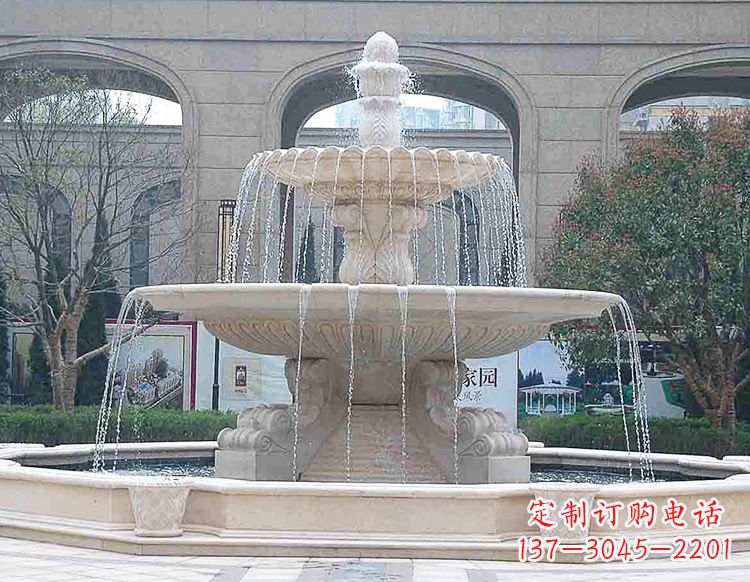 开封专业定制喷泉雕塑,融合唯美艺术气息