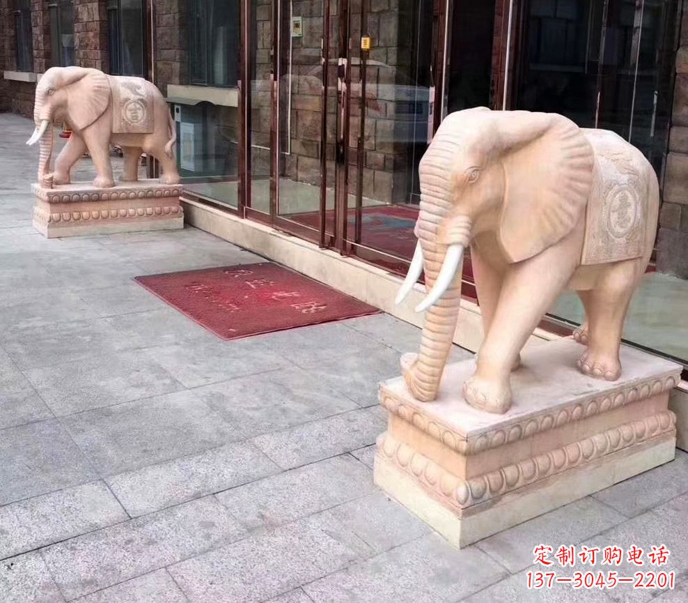 开封中领雕塑--精美大象雕塑