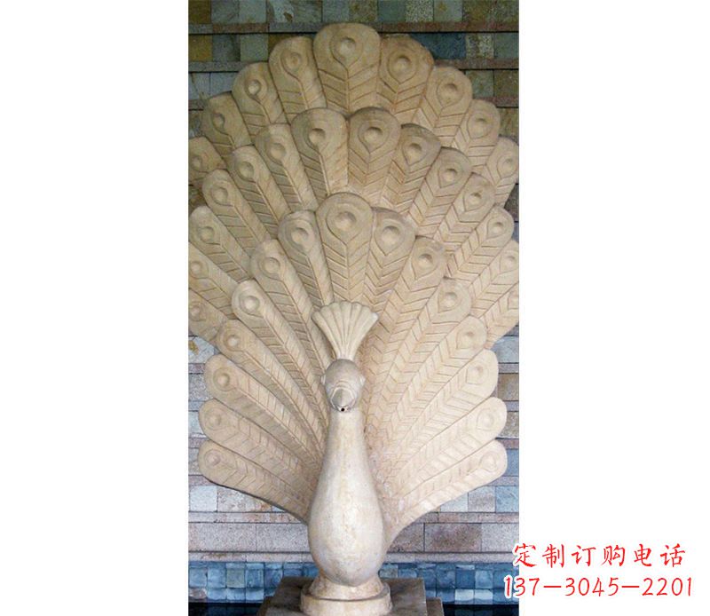 开封精美雕刻的孔雀石雕,欣赏时尚之美