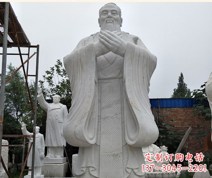 开封孔子古代名人石雕 (5)