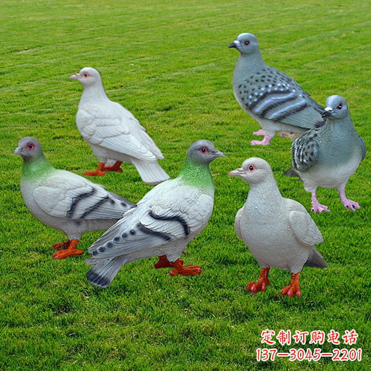 开封兰州和平鸽雕塑