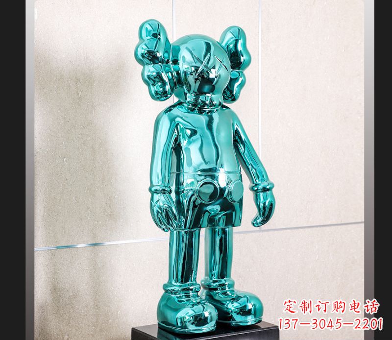 开封中领雕塑不锈钢机器人雕塑