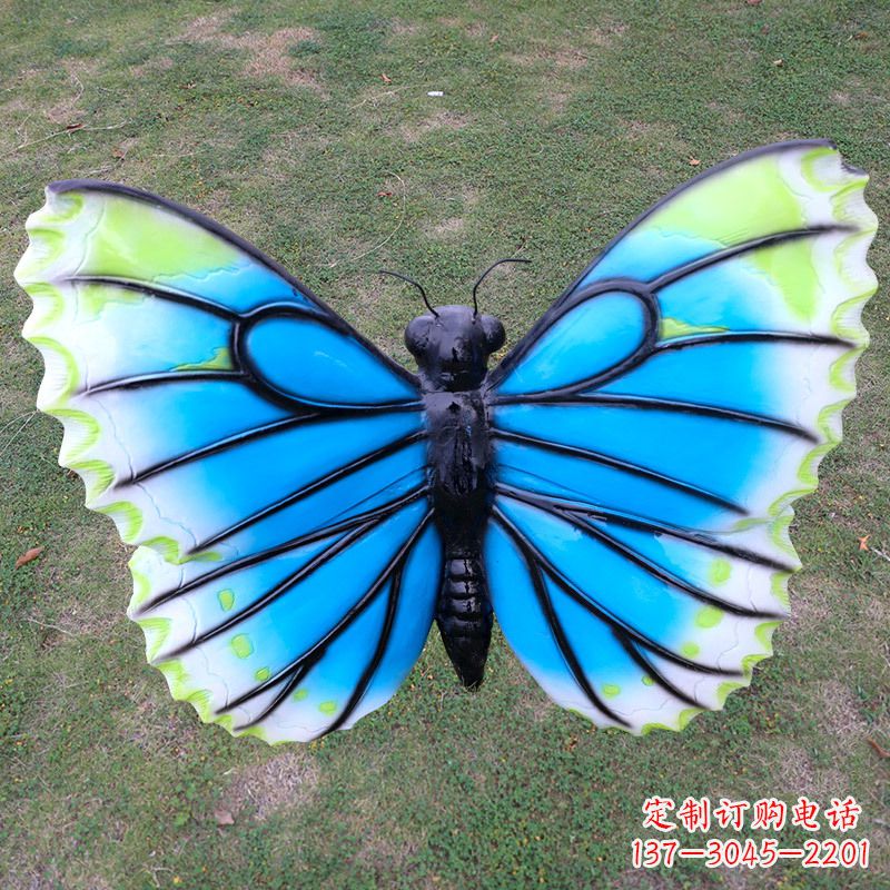 开封全新设计的蝴蝶雕塑仿真摆件