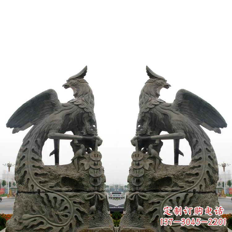 开封中领雕塑凤凰雕塑,神秘的艺术品