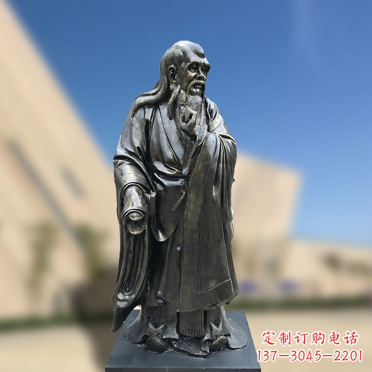 开封老子传道雕像