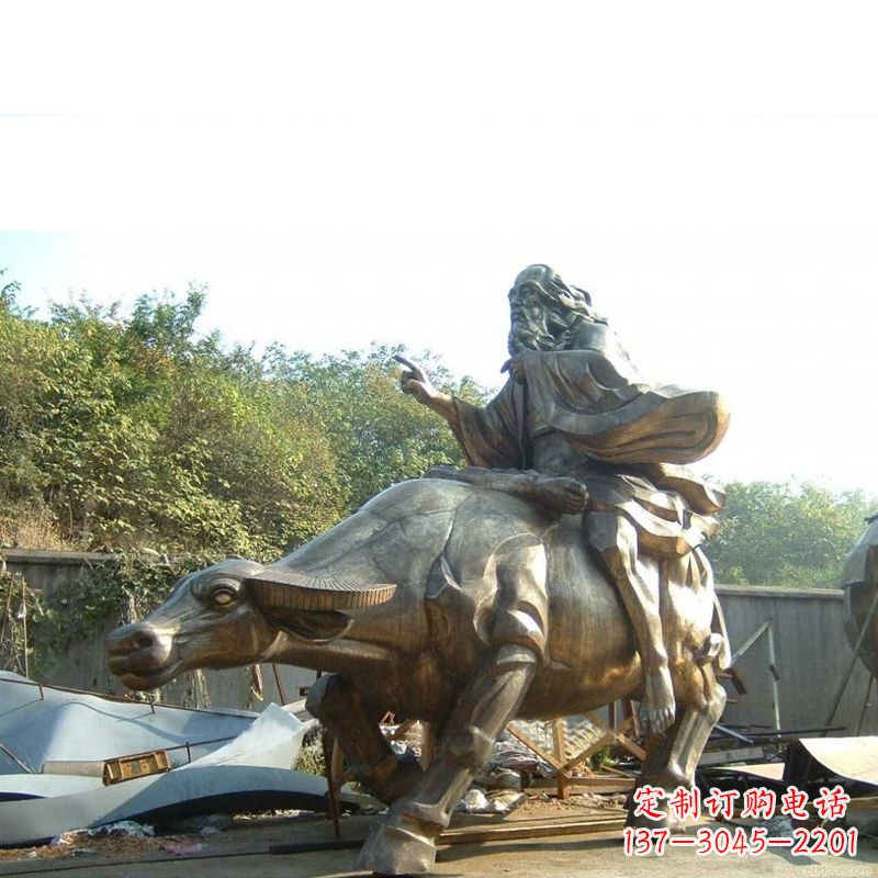 开封绽放老子雕像的传统文化魅力