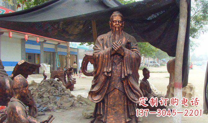 开封庆祝古代大师老子诞辰,尊贵的老子雕塑定制