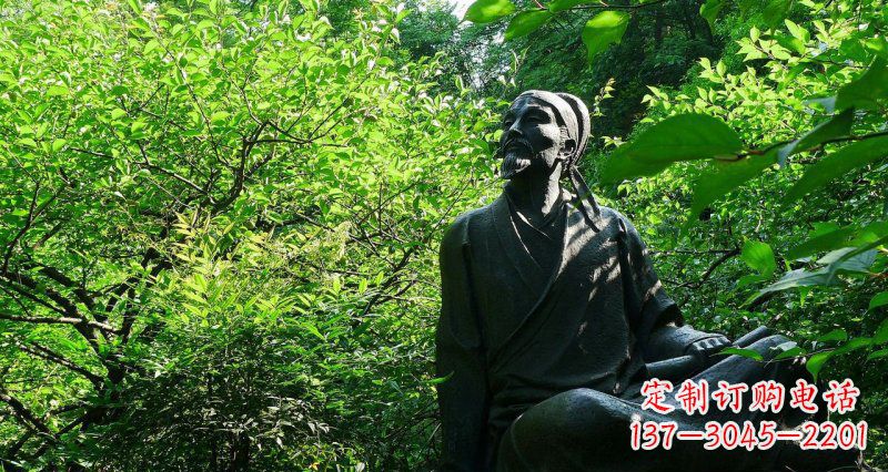 开封李白铜雕,精致细腻,让你收藏永不凋谢