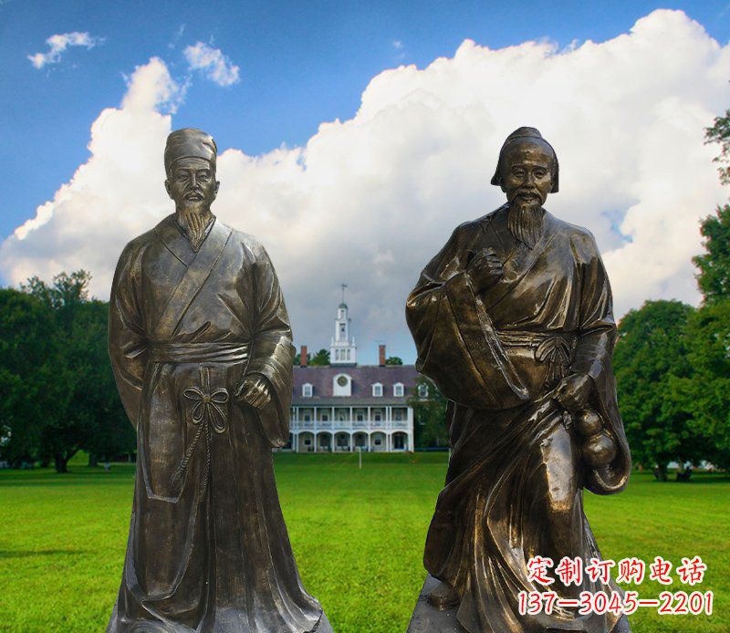 开封传承古代名人——华佗雕塑