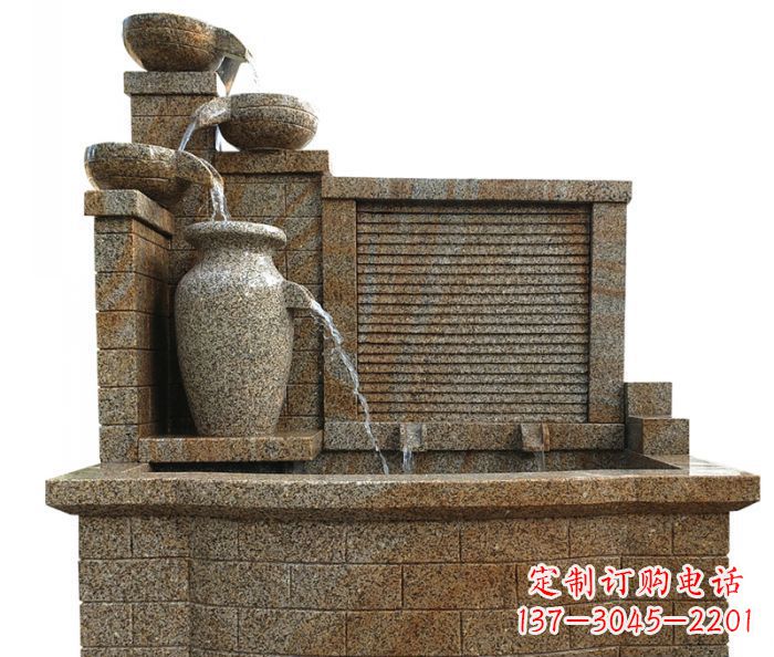 开封中领雕塑专业定制水槽庭院石雕摆件,它们是…