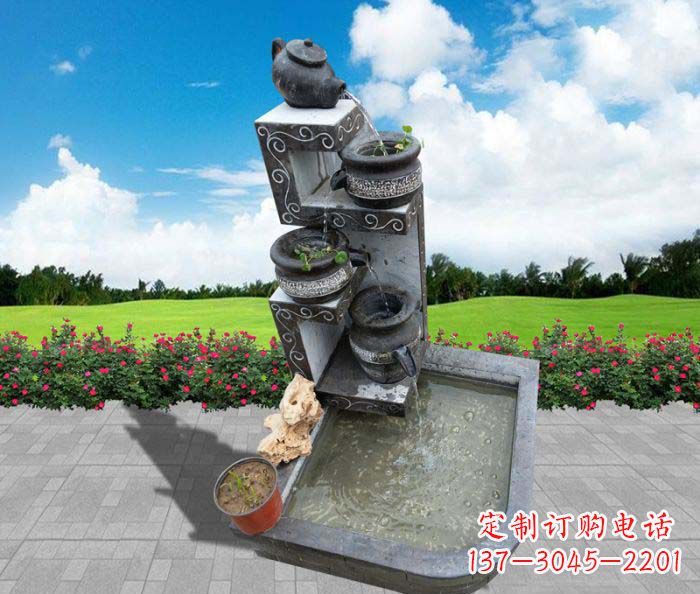开封极具特色的水槽雕塑