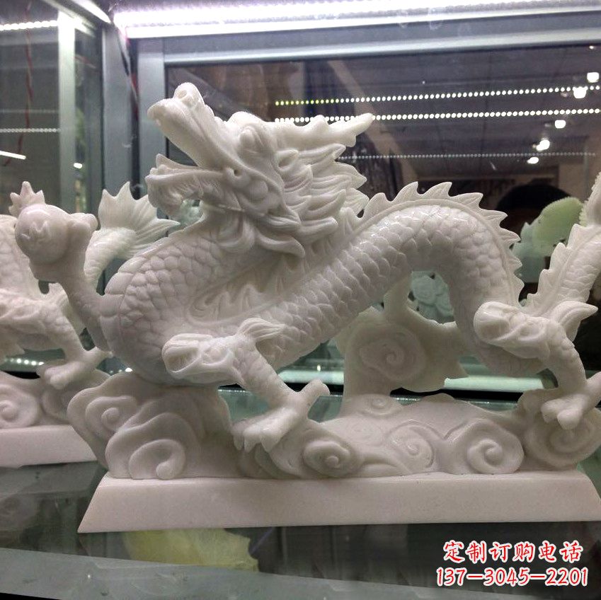 开封中领雕塑:独特的汉白玉动物景观雕塑
