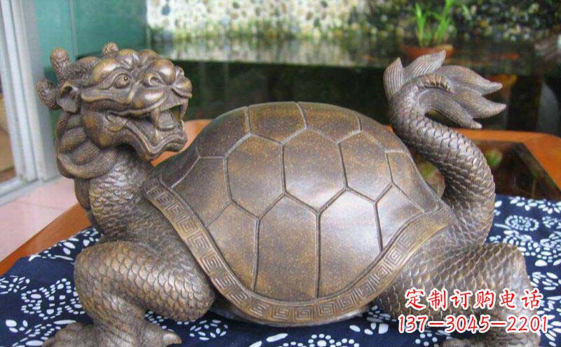 开封龙龟古代神兽铜雕
