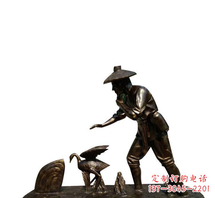 开封精湛工艺,精致鸬鹚雕塑