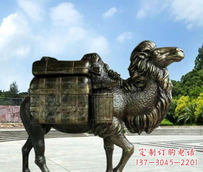 开封铜骆驼雕塑:让传统的艺术回归