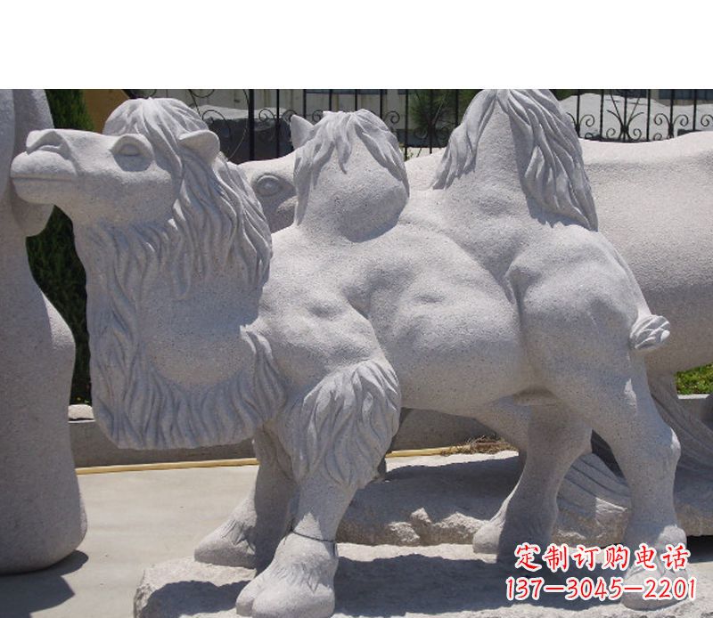 开封艺术珍品—骆驼石雕