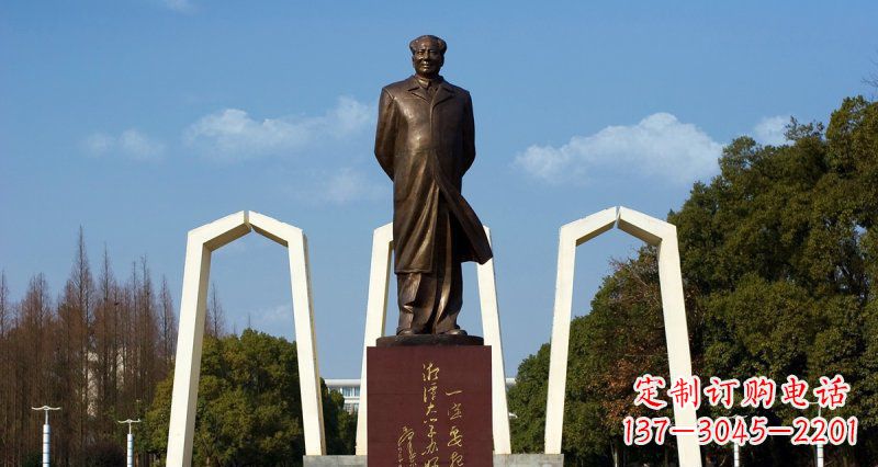 开封纪念性毛主席铜雕,您的精致礼物