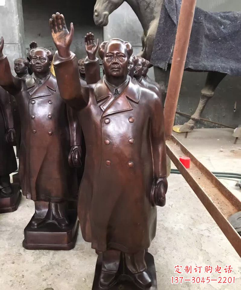 开封毛主席挥手铜雕