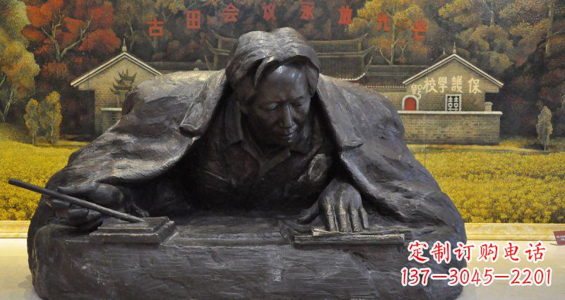 开封雕刻毛主席专属铜雕