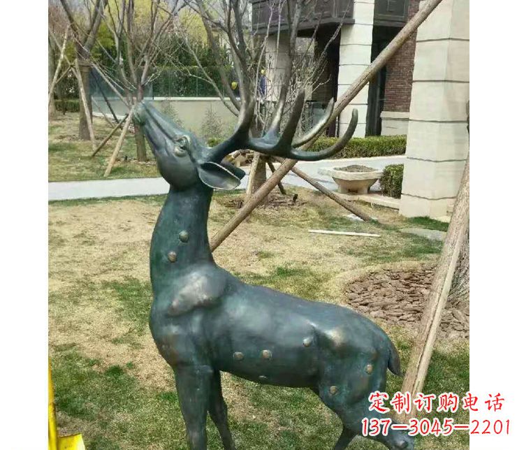 开封梅花鹿雕塑——把大自然的魅力带入你的家