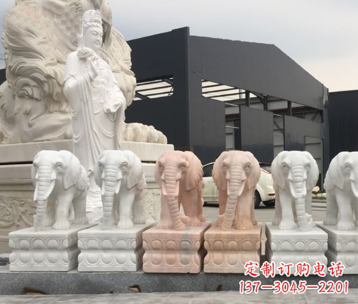 开封门口大象石雕 (2)