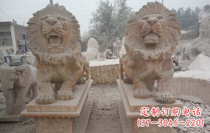 开封中领雕塑狮子雕塑给您带来动人心弦