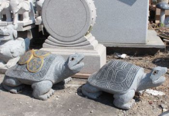 开封质朴弥足细节的乌龟雕塑