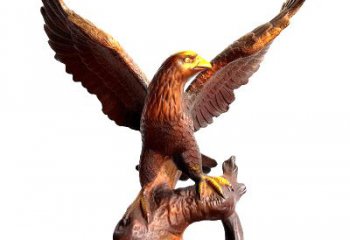 开封中领雕塑推出的老鹰展翅铜雕绝对是一件可以…