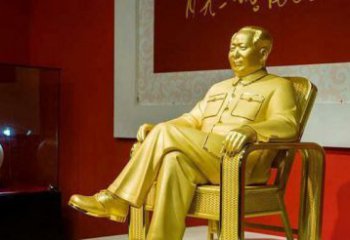开封雕刻毛主席偉人銅像，傳遞壹代領袖偉大革命精神