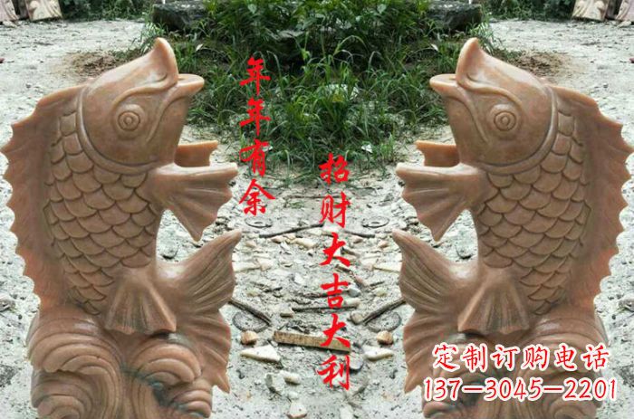 开封中领雕塑:最精美的鲤鱼雕塑