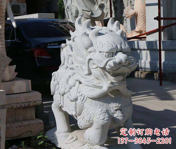 开封精致的麒麟雕塑,艺术之美绽放世间
