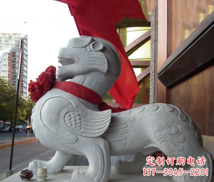 开封中领雕塑的貔貅石雕,祈福安康守护您的家