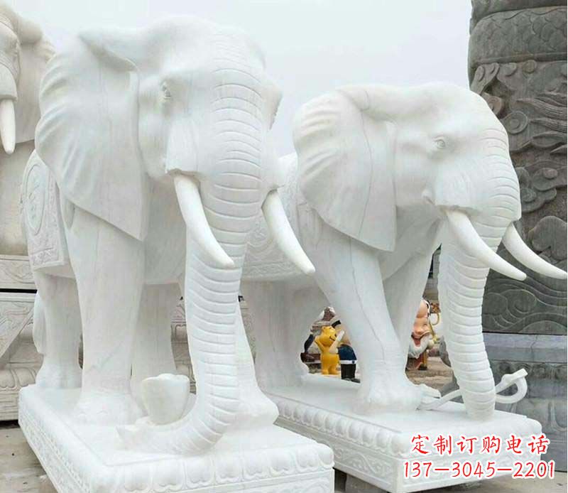 开封拥有大象雕塑,尽享优雅生活