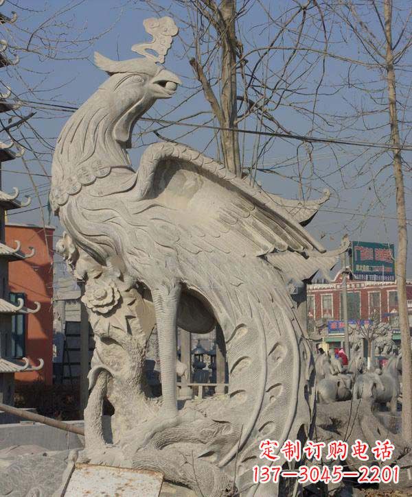 开封优雅青石凤凰,给你璀璨绝伦的美景