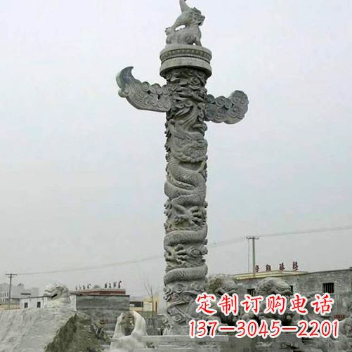 开封青石华表雕塑,带您领略至高贵的艺术之美